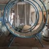 WENDING concentric ring Saturn sofa art installation luxury hotel round seating