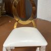 WENDING gold O-ring circular backrest banquet chair modern loop wedding dining chair