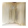 WENDING gold multi-layer nested Gothic arch backdrop frame wedding ceremony arch champagne gold