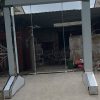 WENDING silver mirror square frame freestanding swing stand modern hotel wedding swing