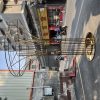 WENDING gold oval ball top cage column path marker flower stand wedding aisle pedestal