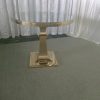 WENDING gold round square-column cake signing table T-shape pedestal display