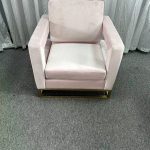 WENDING silver spherical birdcage single sofa art installation wedding photo zone chair