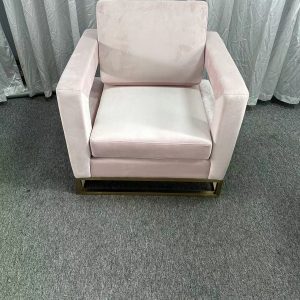 WENDING silver spherical birdcage single sofa art installation wedding photo zone chair