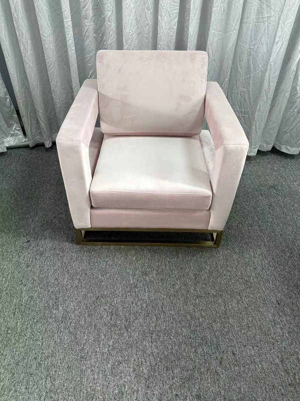 WENDING silver spherical birdcage single sofa art installation wedding photo zone chair